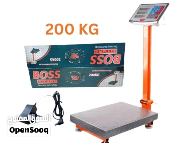 ميزان 200 كجم جديد boss