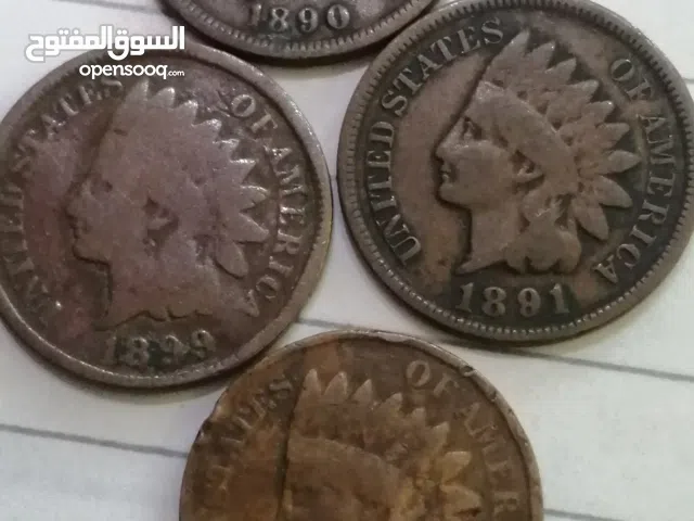 عملات أمريكية مشكلة تواريخ قديمة جدا