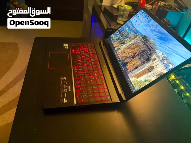 Acer Nitro 5 (AN515-55) شبه جديد ونظيف جداً بمواصفات ممتازة