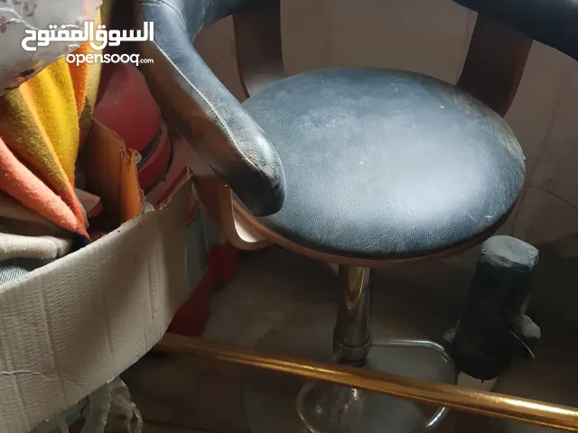 كرسي دوار اسفنج اسود عدد 2