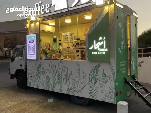 للبيع فود تراك قهوة من غير رخصة