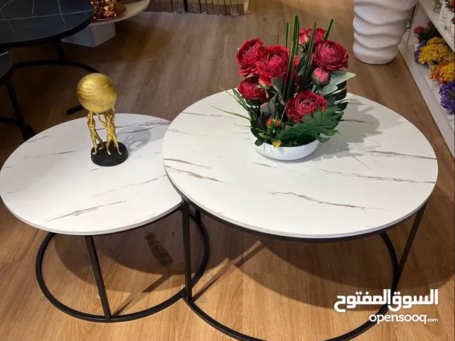 طاولة وسط مكونة من قطعتين 70سم -50سم وفرنالكم اليوم طاولات الوسط الأكثر طلباً وبسعر منافس جداً