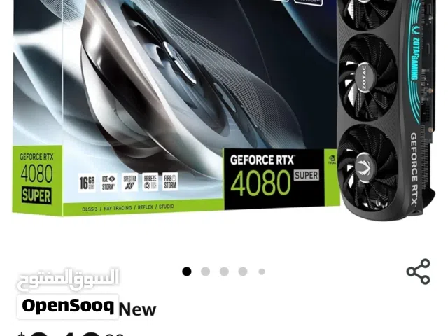 كرت شاشة  RTX 4080 Super Balck Edtion 16G