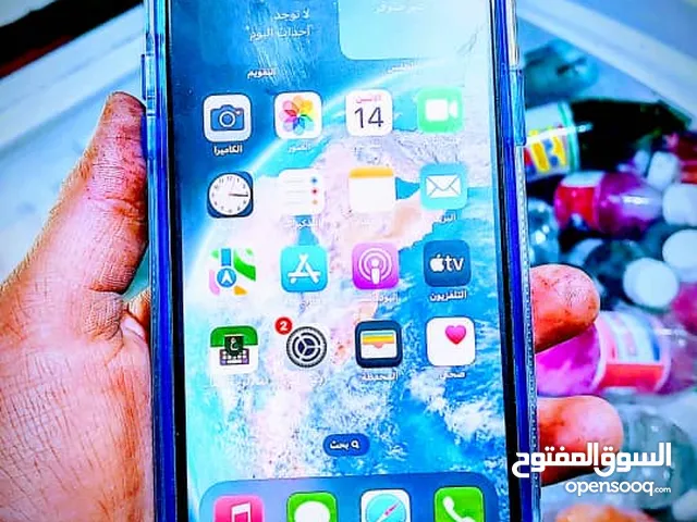 ايفون 12 برو ماكس شريحة اكترونية فية شرخ بسيط من تحت فيس ايدي لا يعمل