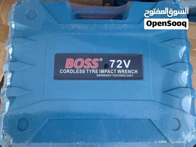 دريل فك وتركيب مساميرالإطارات من شركة BOSS الاصلية وليست التقليد قوي في فك مسامير الإطارات والمحركات