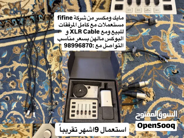 مايك ومكسر من شركة fifine