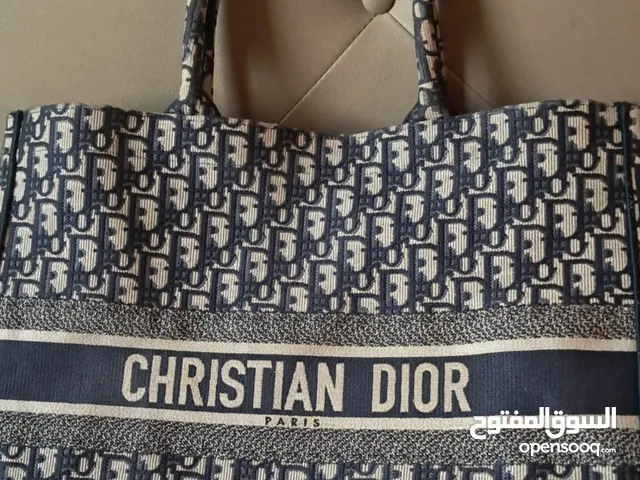 athentic dior canvas tote bag with authentication cirtificate
