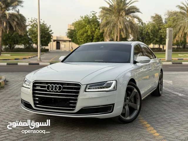 Audi A8 L 2016 GCC v8 first owner full service history full option very clean