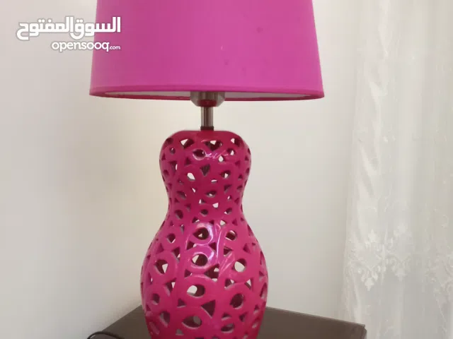 تيبل لامب عدد ثنين ارتفاع 60سم نظاف بحال الجديد