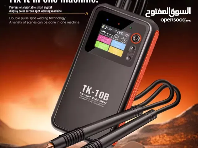TK-10B آلة اللحام النقطي المحمولة الذكية بشاشة ملونة – لحام احترافي بحجم الجيب