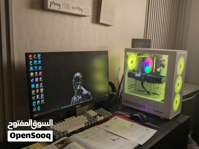 Pc case (game max) 6 fans 1 month used  only(الكيس لحاله للبيع)