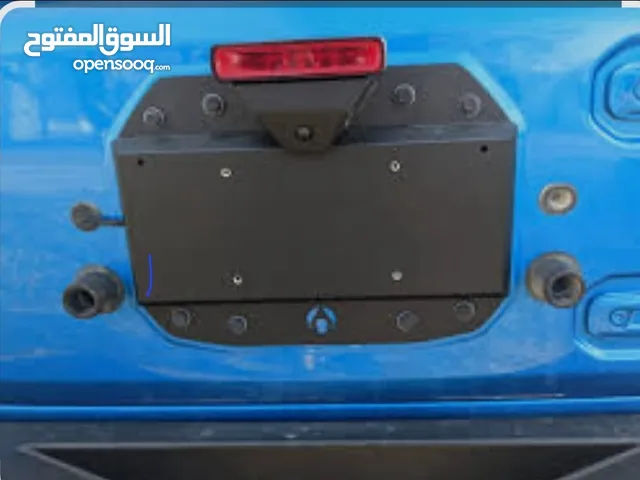 U-Box JL Wrangler Spare License Plate Relocation Kit with Factory Backup Camera Hole