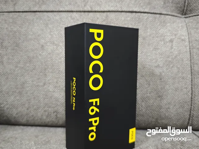 poco F6 pro 512GB بحالة الوكاله بسعر مغري جدا