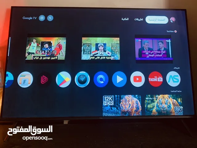 شاشة TCLنظيفة جدا استخدام شهرين وضوح 4K