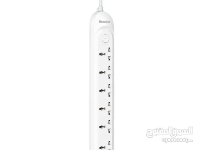 Huntkey DMA601 6 Port Child Protective Shutter Power Strip  وصلة كهرباء بـ 6 منافذ حماية للأطفال