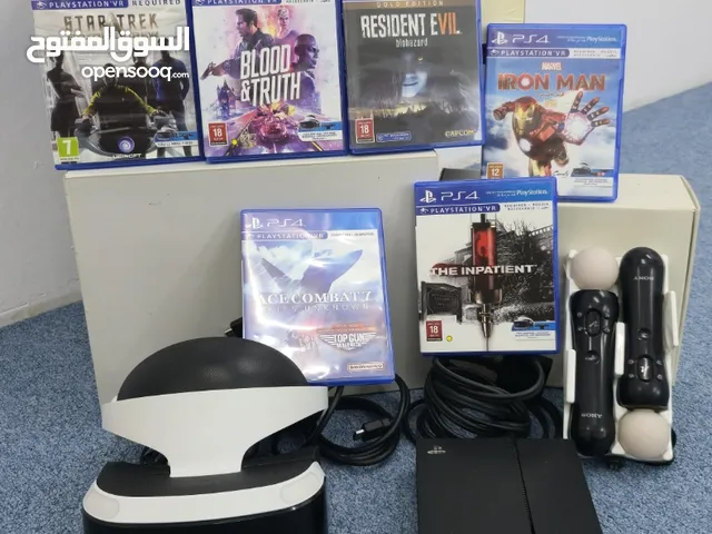 نظارةVR PS4 لبلستيشن4. نظاره مستعمله بحاله جيده جدا