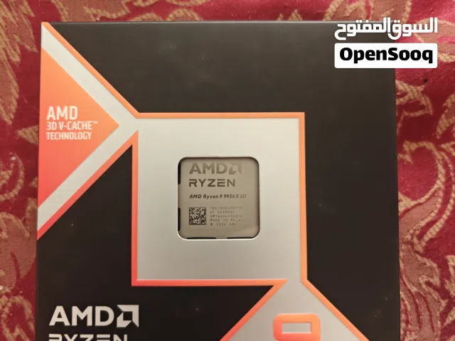 Ryzen 9 9950x3d معالج رايزن 9 جديد