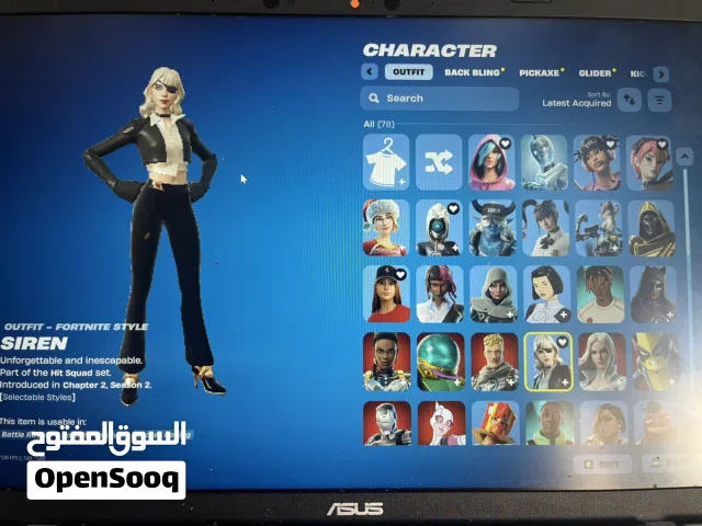 Fortnite account with 500+ cosmetics OG rare account with 80+ skins including og battlepasses