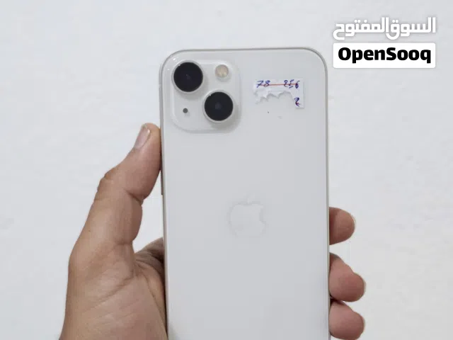 ايفون 13 عادي 256 ابيض رسمي مبدل شاشه iphone 13 256GB