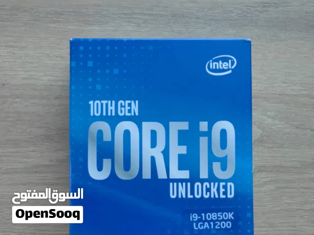 Intel i9 10850k,  Corsair DDR4 Ram, MSI motherboard