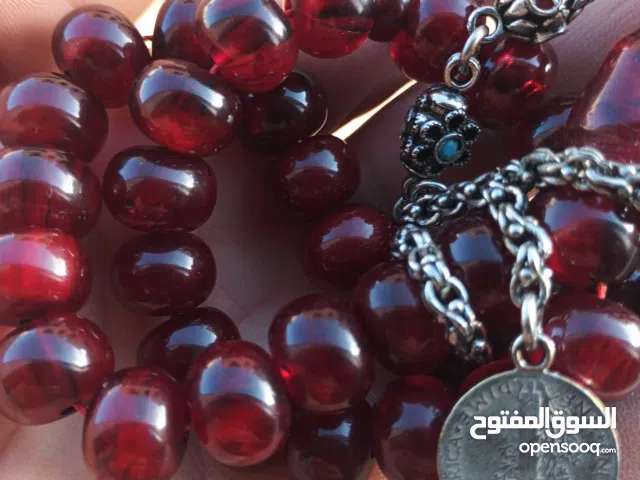 مسبحة فاتوران عثماني مع شرابة فضة