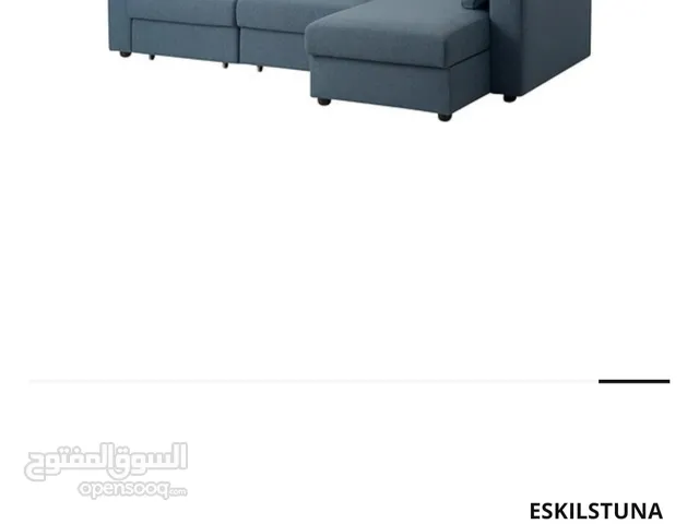 Lshape sofa color silver  from ikea