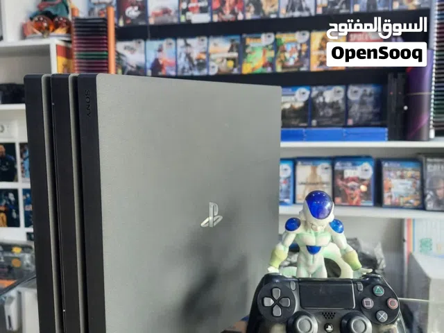 بلايستيشن 4 معدل بحالة الوكالة عليه كل الالعاب الي بدك ياها