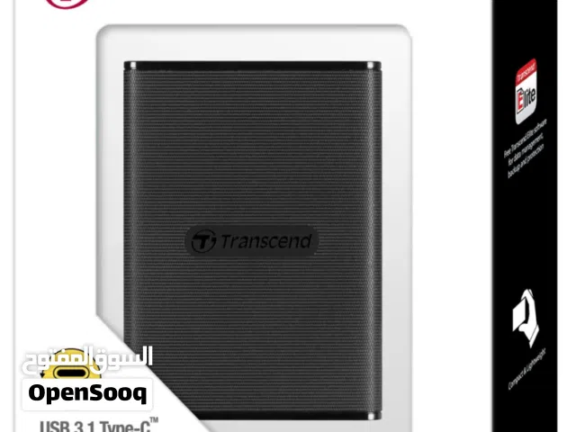 Transcend 500GB ESD270C USB 3.1 Gen 2 Type-C Portable SSD
