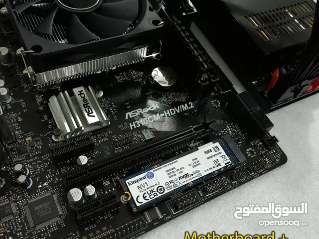 Motherboard + CPU + Cooler + RAM + M.2 SSD + Flex PSU