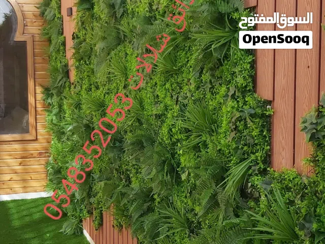 تنسيق حدائق شلالا نوافير نفوره مظلات عشب صناعي عشب طبيعي خشب بركيه مع الاضاء للاستفسار إتصال بنا