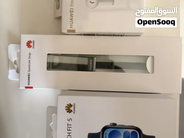 Huawei watch fit 5 with strap and huawei freebuds SE 2