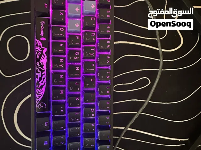 كيبورد دكي سويتش ازرق keyboard ducky switch blue