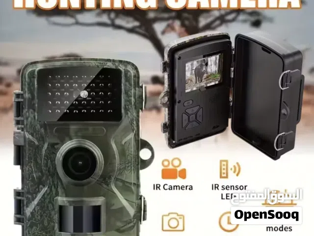 كاميرا صيد ومراقبة خارجية (Trail Camera) برؤية ليلية متطورة.