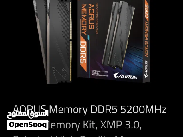 DDR5 32GB 5200MHZ AORUS