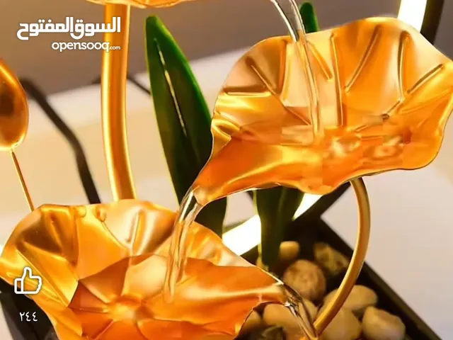 نافورة زهرة اللوتس مستوردة