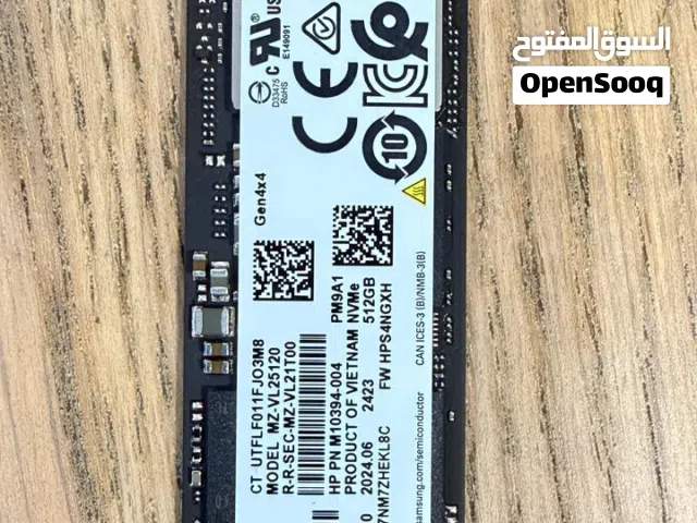 Samsung 512GB NVMe M.2 SSD (PCIe Gen 4x4) – Like New !! in Premium Condition