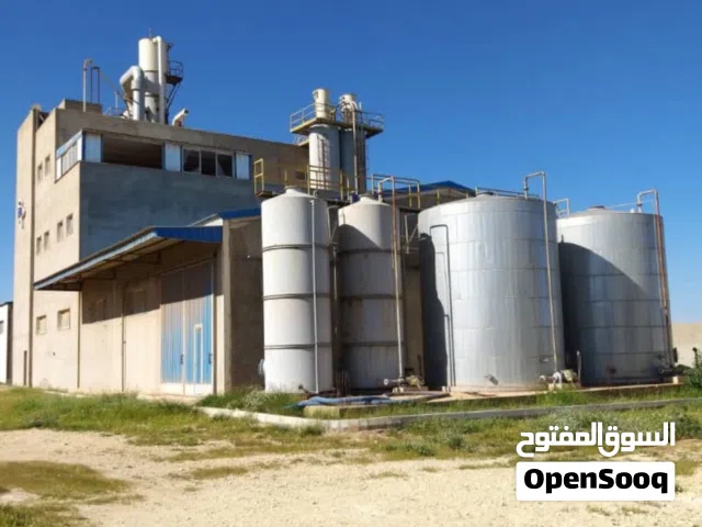 مصنع صابون أيطالي للبيع وبجانبه قطعة ارض بمساحة 4 هكتار على الطريق الرئسي