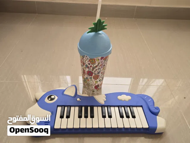 piano and bottle