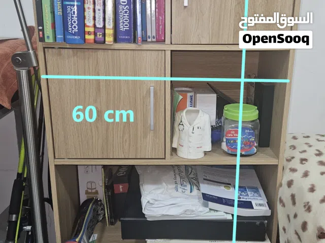مكتبات ووحدات ارفف storage cabinets, shelves, cupboard