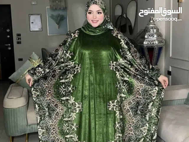 عبايه اطيفه حريمي من L الي 6x
