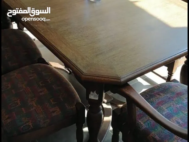 طاولة سفرة صناعة ألمانية من خشب الزان