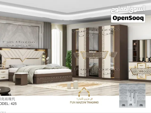Bedroom set with medical mattress غرفہ نوم معع دوشق