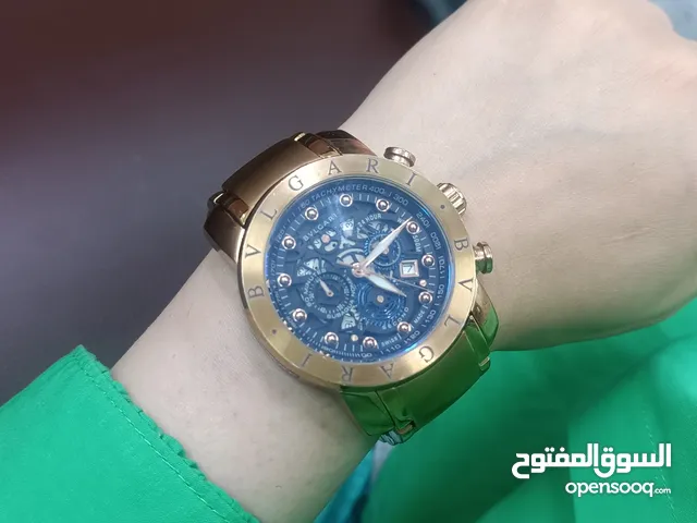 ساعات بولغاري رجالي للبيع في الأردن - ساعات ذكية : ساعات فضة