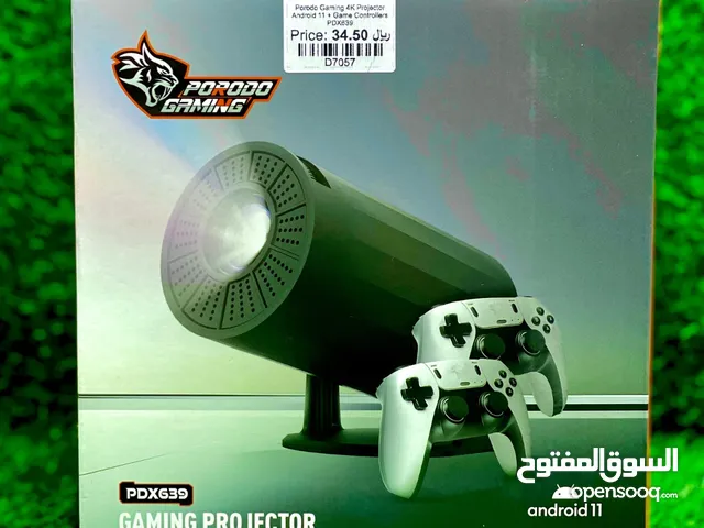 PORODO GAMING PROJECTOR WITH CONTROLLERS