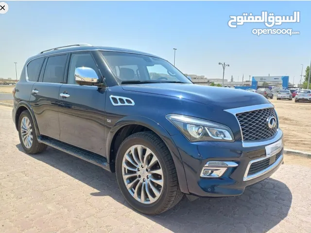 Infinity QX 80 -2016 75000 Aed negotiable  قابل للتفاوض