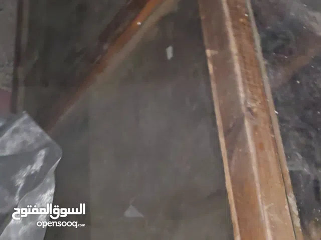 طاوله كبيره 2 متر زجاج وخشب