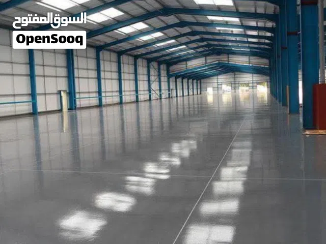 صالة موقع للايجار تجاري او صناعي في سريع وادي الربيع قرب شركة النهر