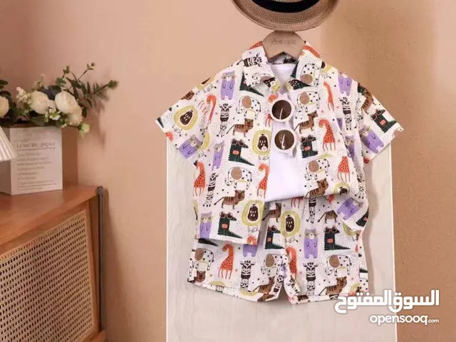 طقم قميص و شورت صيفي