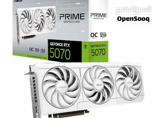 RTX 5070 - asus prime white - New