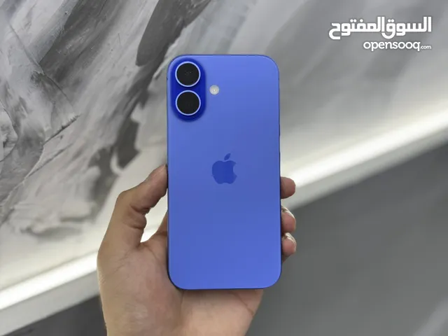 ايفون 16 128GB جيجا لون اسود او زهري او ازرق اجهزة لا تعد انها مستخدمة نسبة البطارية 100%